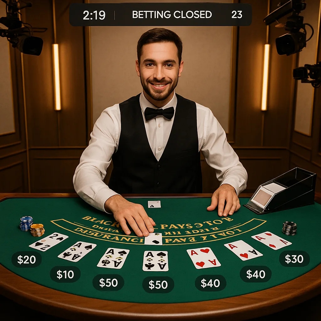 Casinado - Live Blackjack - Evolution Gaming
